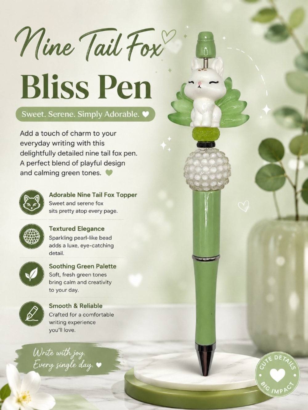 Nine Tails of Serenity Pen